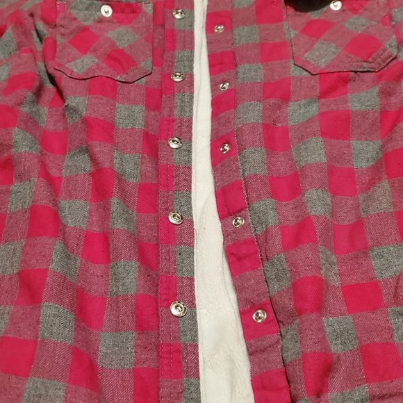 BC Clothing fleece lined button up collard shirt - Picture 8 of 10